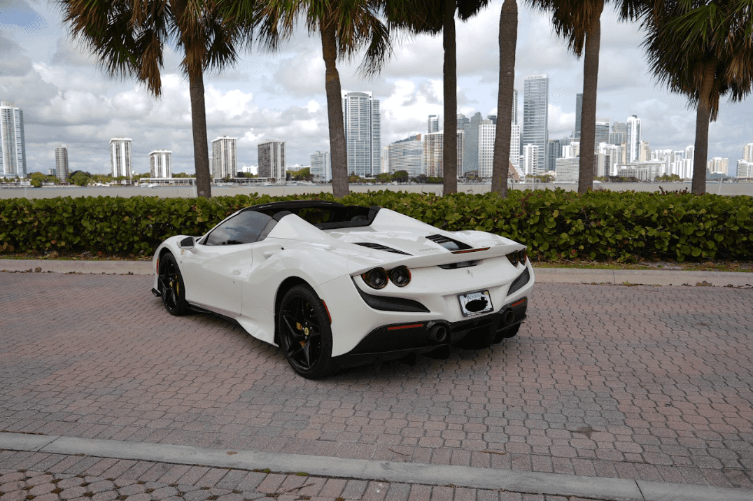 Ferrari F8 Spider Rental in Miami thumbnail 4