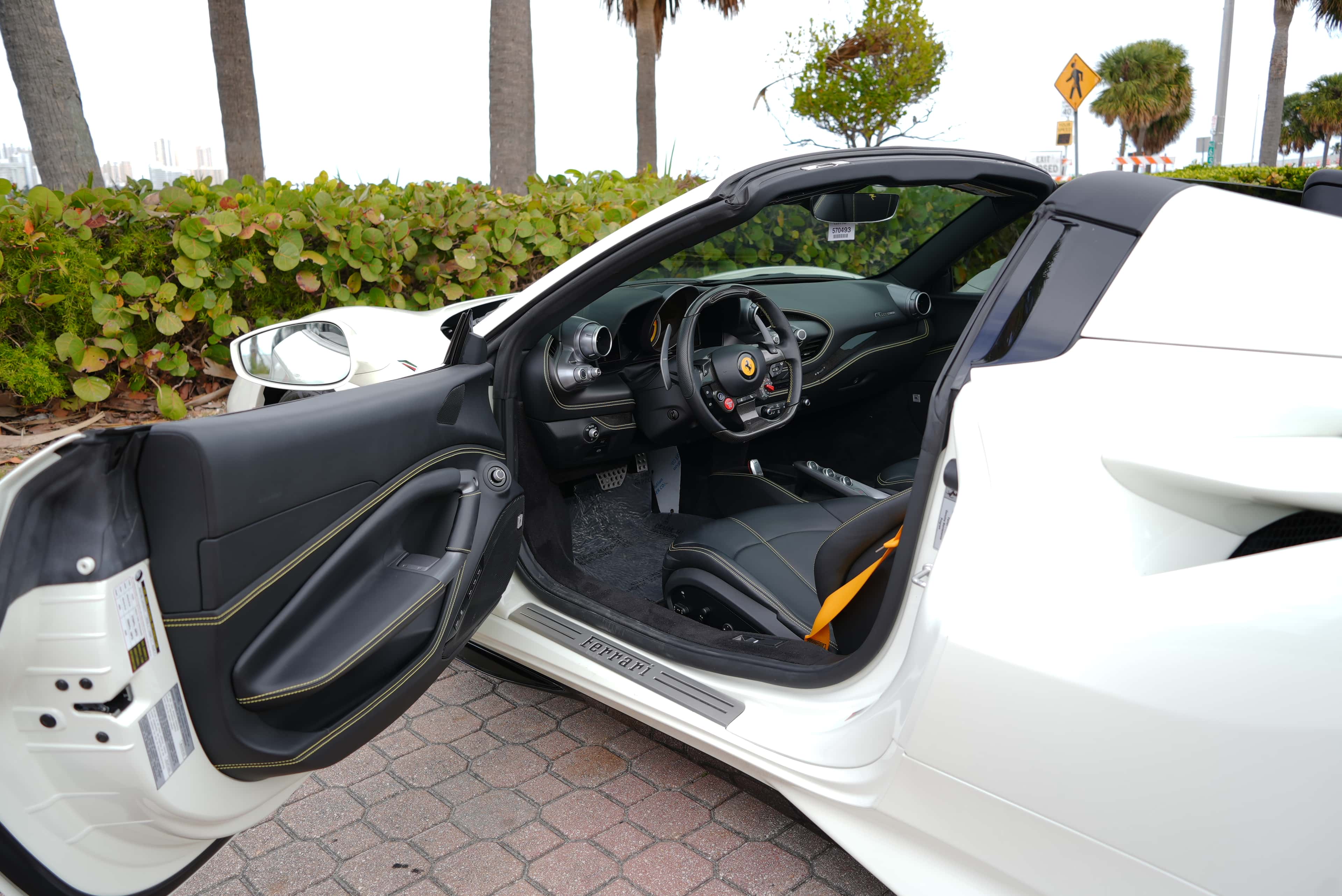 Ferrari F8 Spider Rental in Miami thumbnail 6