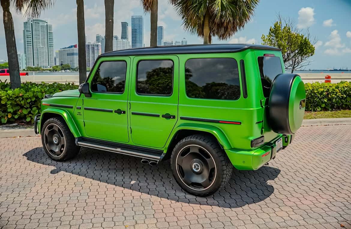 Mercedes G63 AMG Rental in Miami thumbnail 4