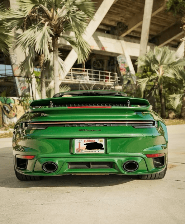 Porsche 911 Turbo Rental in Miami thumbnail 3